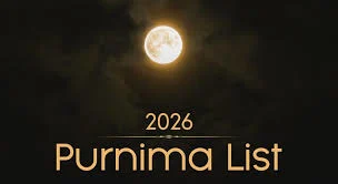 List of All Purnima's in 2026