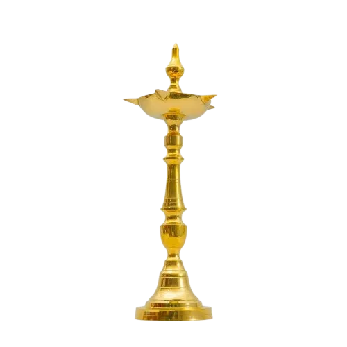 Brass samai in yellow in color , Favourite color of Swami Samarth Maharaj and Samai has 4 points of light which honors all 4 directions.