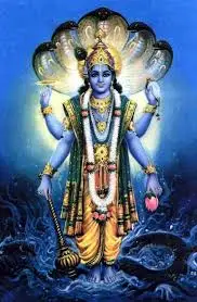 Lord Vishnu the Deity to Worship on Purnima for clearing Sins from all Janams
